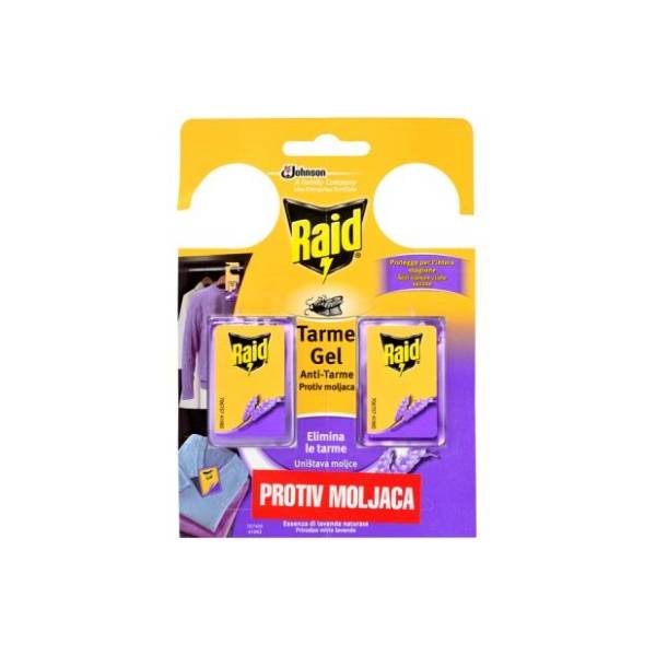 RAID gel protiv moljaca lavanda 2x3g