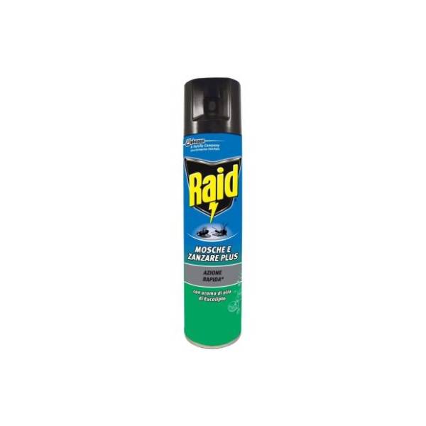 RAID sprej protiv letećih insekata sa mirisom eukaliptusa 400ml