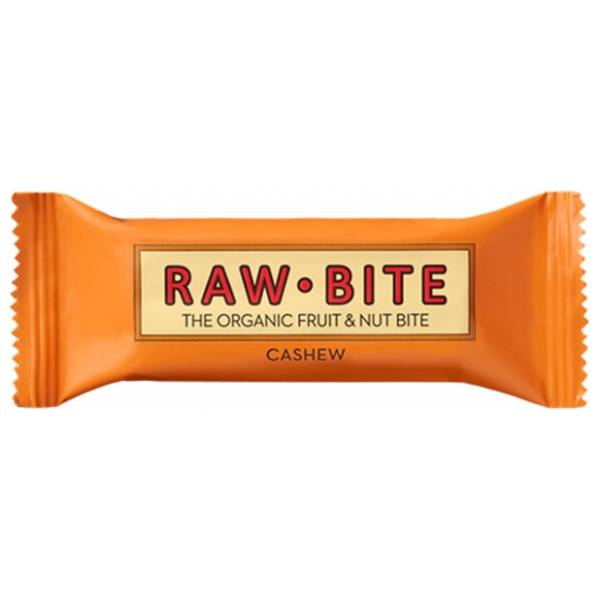 RAW BITE organska energetska čokoladica indijski orah 50g