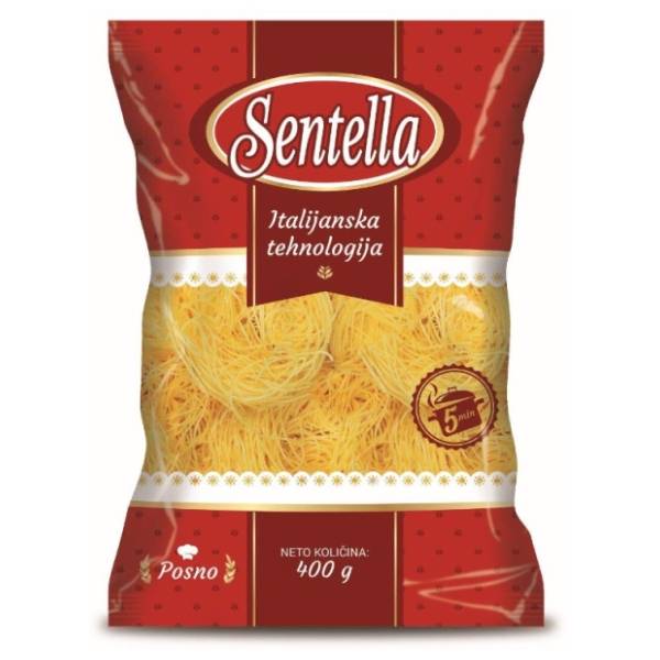Rezanci SENTELLA fida gnezdo 400g