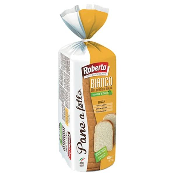 ROBERTO beli tost hleb 400g