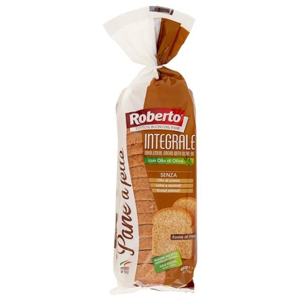 ROBERTO integralni tost hleb 400g