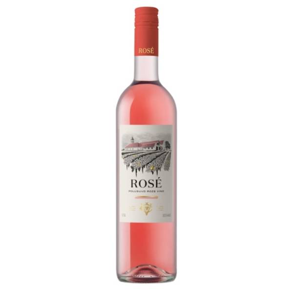 Roze vino ČOKA Rose 0,75l