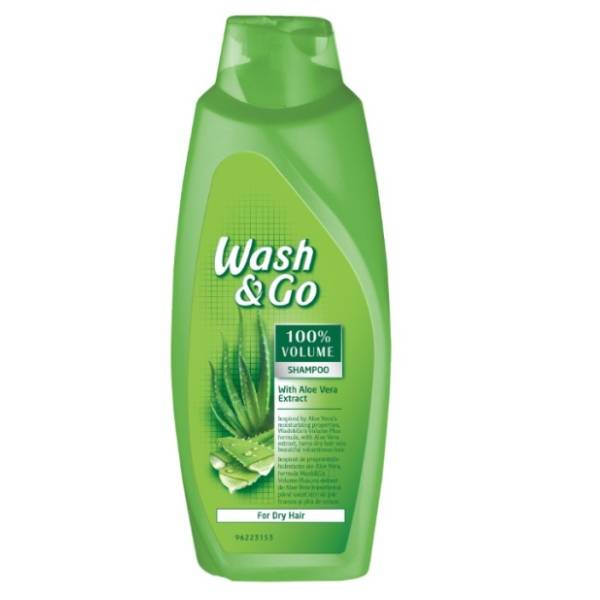 Šampon WASH&GO Aloe vera 750ml