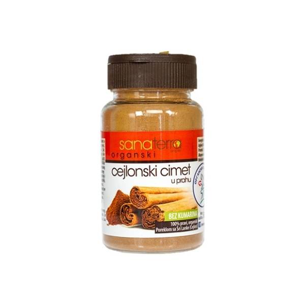 SANATERRA organski cejlonski cimet u prahu 40g