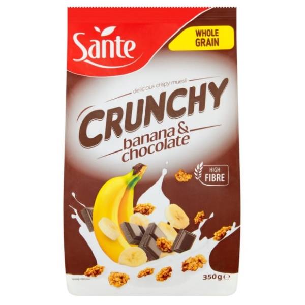 Musli SANTE Crunchy banana čokolada 350g