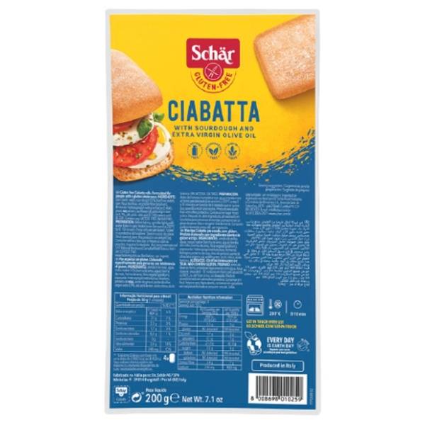 SCHAR Ciabatta 4x50g