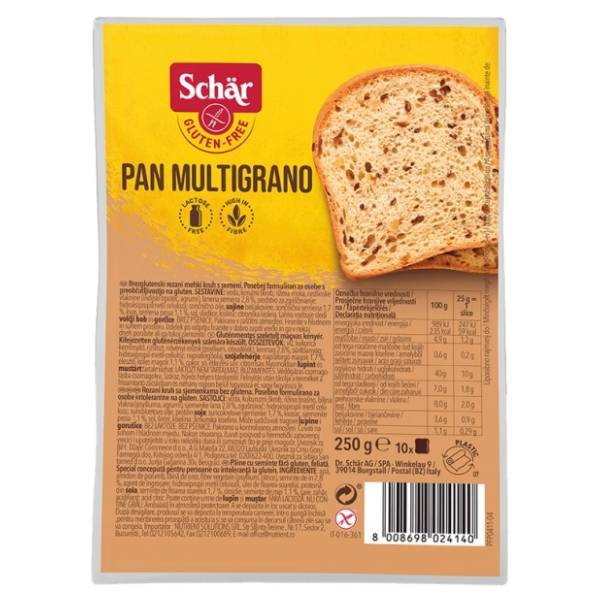 SCHAR Pan multigrano 250g