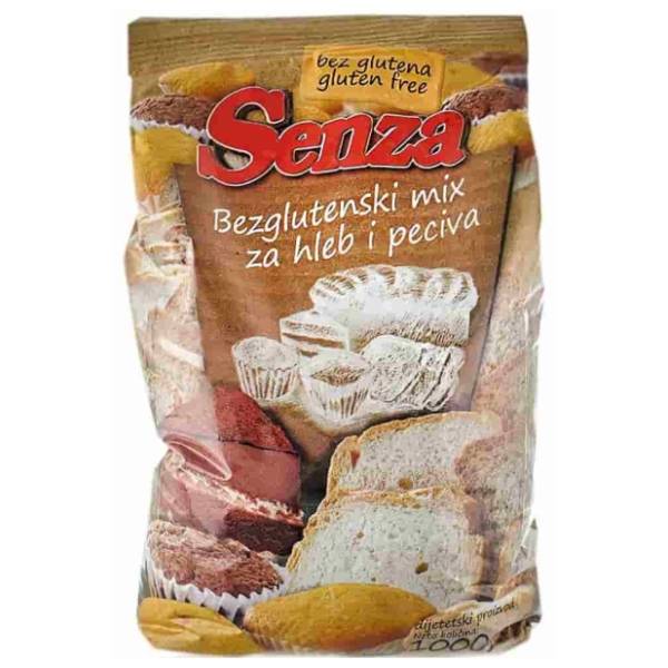 SENZA mix za hleb i peciva bez glutena 1kg