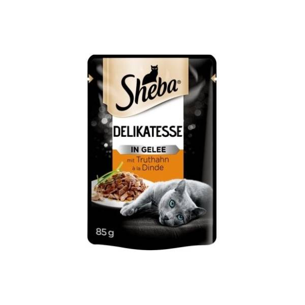 SHEBA Fine flakes hrana za mačke ćuretina 85g