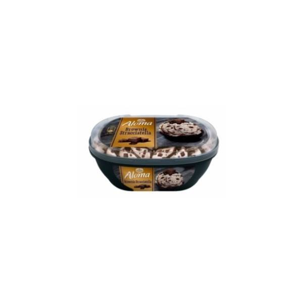 Sladoled ALOMA Stracciatella brownie 900ml