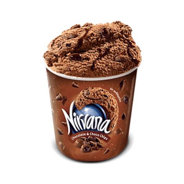 Sladoled NIRVANA Choc&Chip 365g