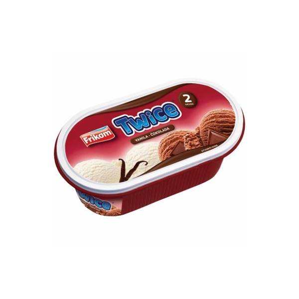 Sladoled Twice vanila čokolada 470g