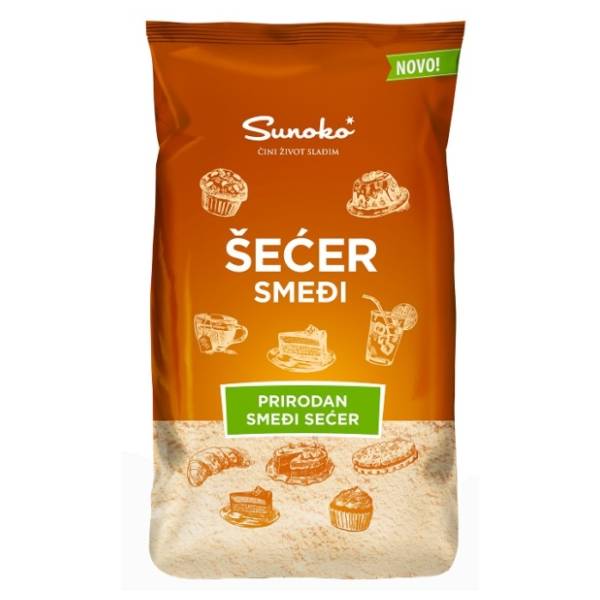 Smeđi šećer SUNOKO doypack 500g
