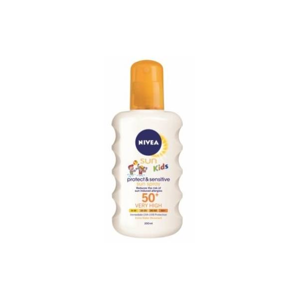 Sprej za sunčanje NIVEA sensitive spf50 200ml