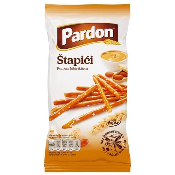 Štapići MARBO Pardon sa kikirikijem 40g