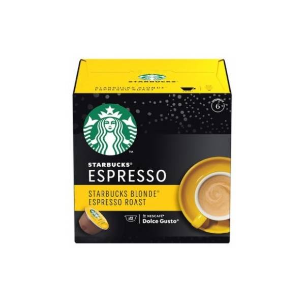 STARBUCKS blonde espresso roast kapsule 66g 12kom