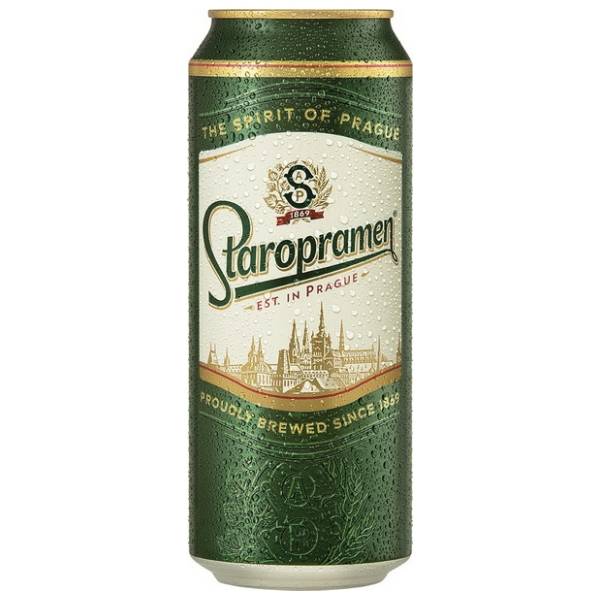 STAROPRAMEN limenka 0,5l