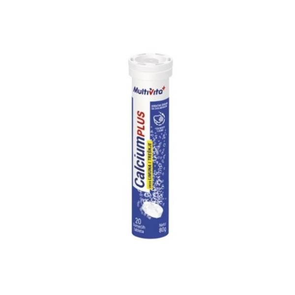 Šumeće tablete MULTIVITA kalcijum plus 80g