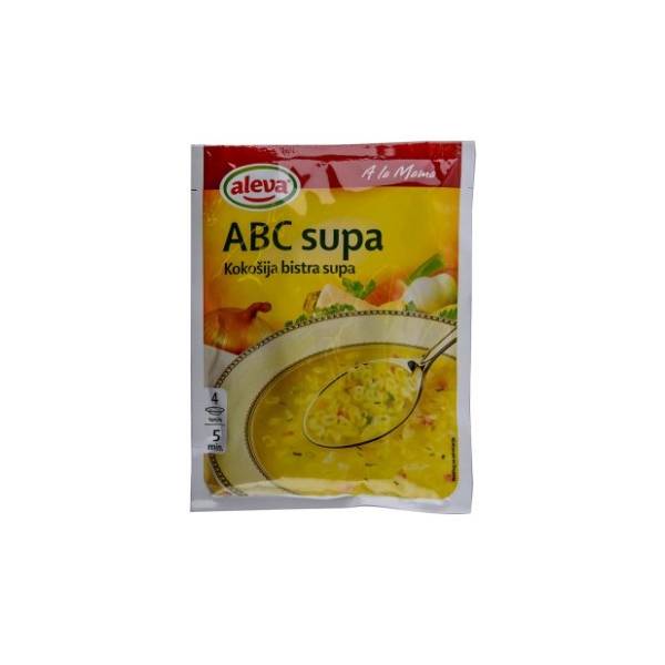 Supa ALEVA abc bistra kokošija 50g