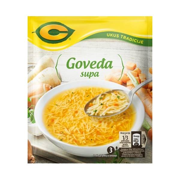 Supa C goveđa ukus tradicije 37g