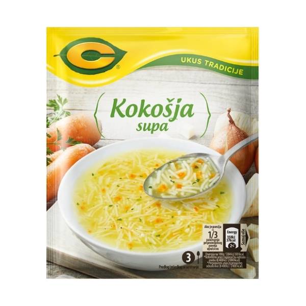 Supa C kokošija ukus tradicije 37g