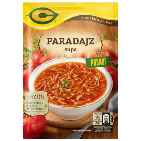 Supa C paradajz sa testeninom 62g