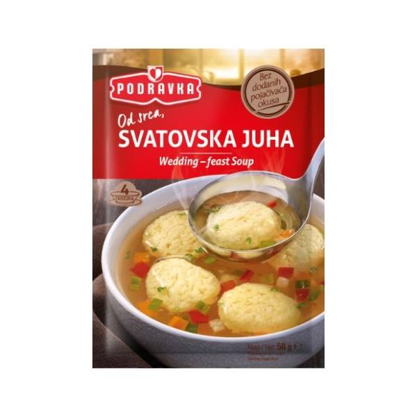 Supa PODRAVKA svatovska velike knedle 58g