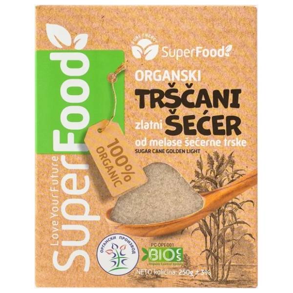 SUPERFOOD trščani šećer 250g