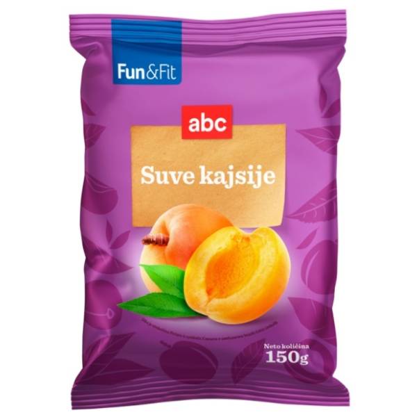 Suve kajsije ABC 150g
