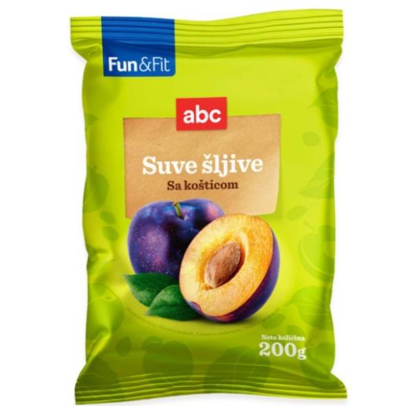 Suve šljive ABC koštica 200g