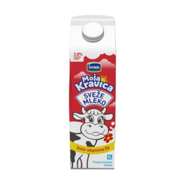 Sveže mleko IMLEK 2,8%mm D3 vitamin 1l