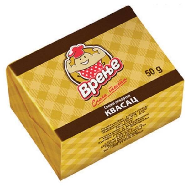 Sveži kvasac pekarski VRENJE 50g