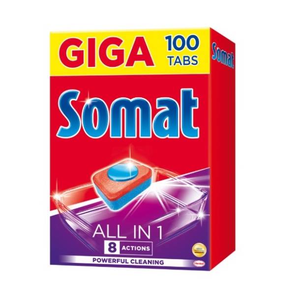 Tablete SOMAT 100kom