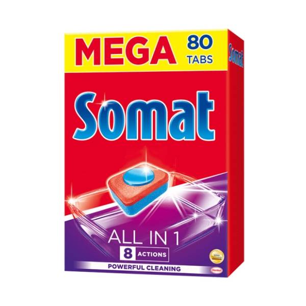 Tablete SOMAT All in one 80kom