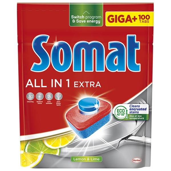 Tablete SOMAT All in one 100kom