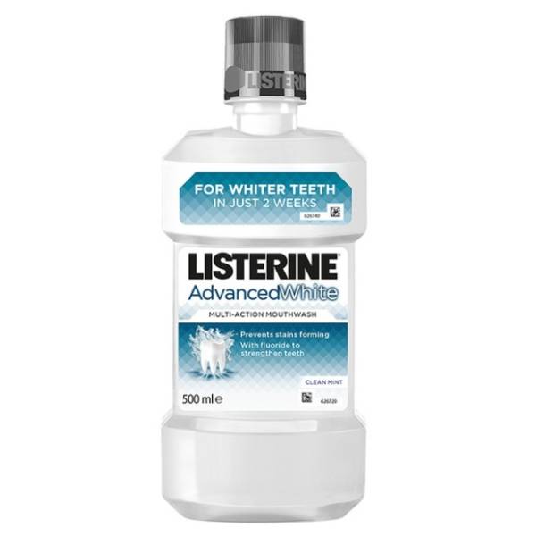 Tečnost za ispiranje usta LISTERINE advanced White 500ml