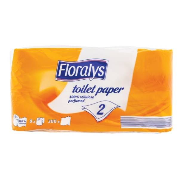 Toalet papir FLORALYS sa mirisom 8kom