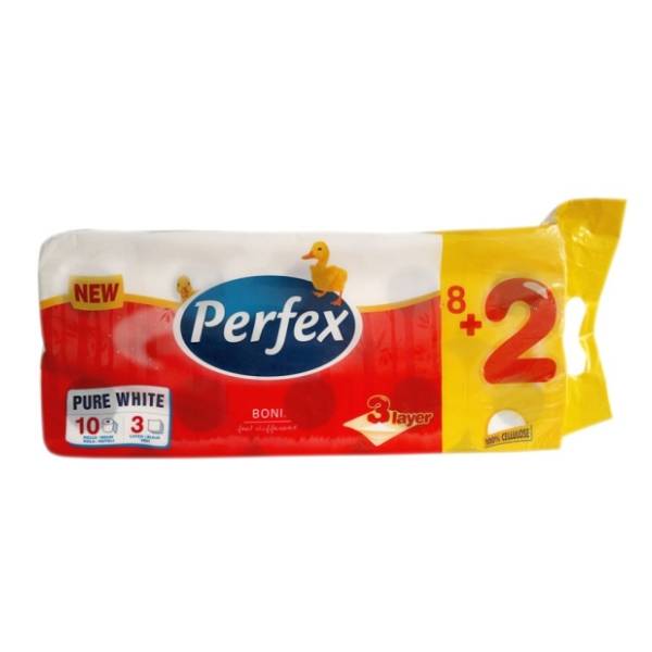 Toalet papir PERFEX 3sloja 10kom
