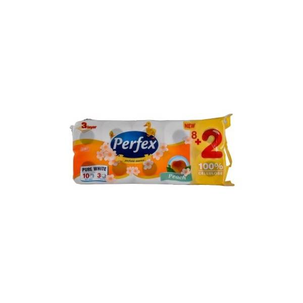 Toalet papir PERFEX breskva 3sloja 10kom