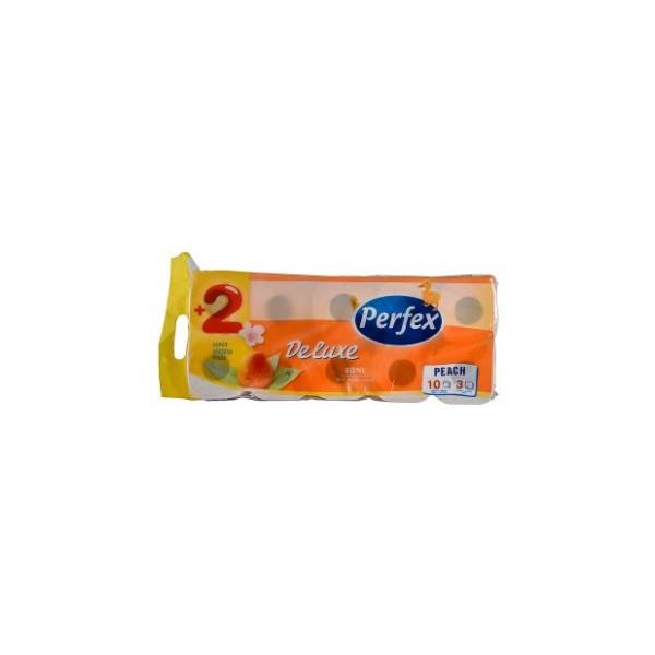 Toalet papir PERFEX breskva deluxe 3sloja 8+2kom