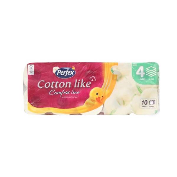 Toalet papir PERFEX cotton like 4sloja 10kom
