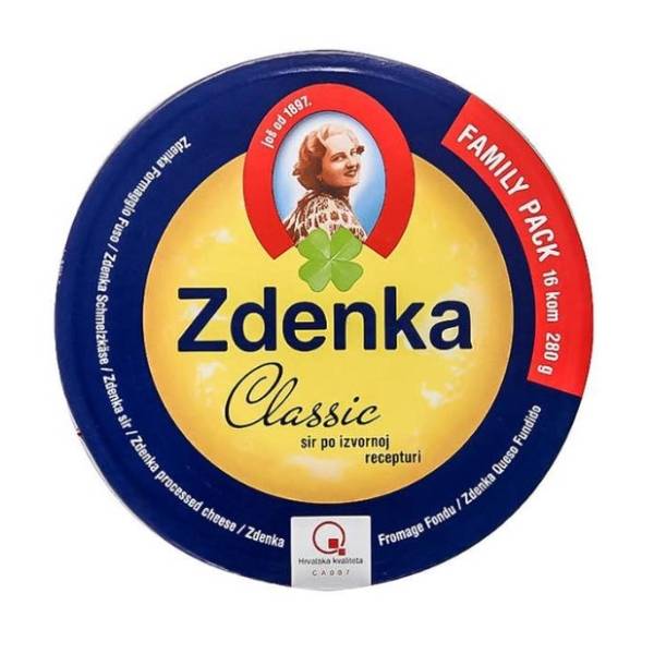 Topljeni sirevi ZDENKA Classic 280g