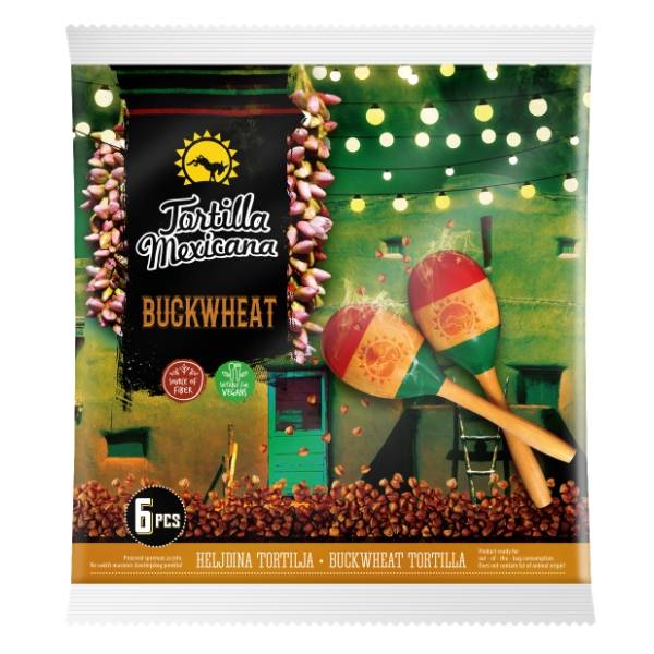 Tortillla MEXICANA Buckwheat 390g