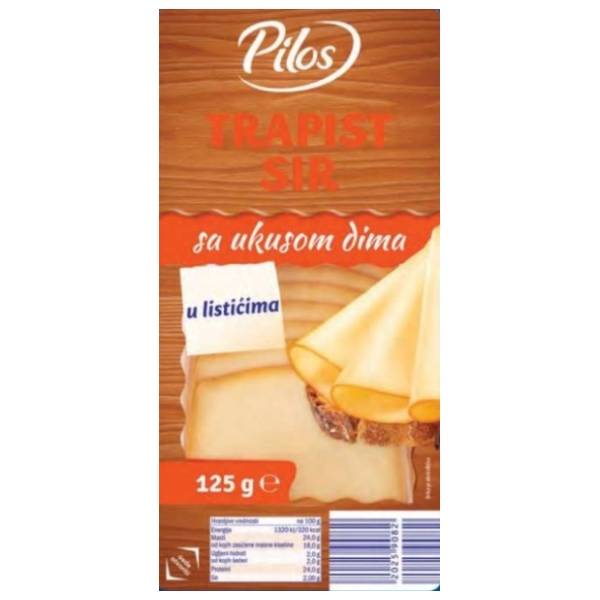 Trapist PILOS dimljeni listići 125g
