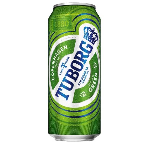 TUBORG Green limenka 0,5l