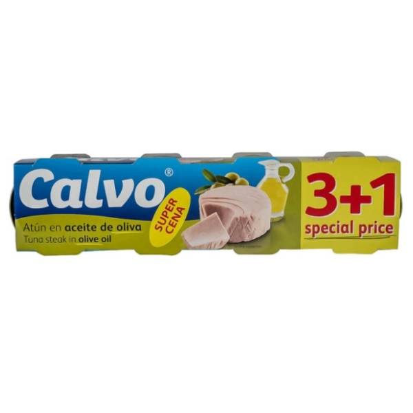 Tunjevina CALVO u biljnom ulju 4x80g