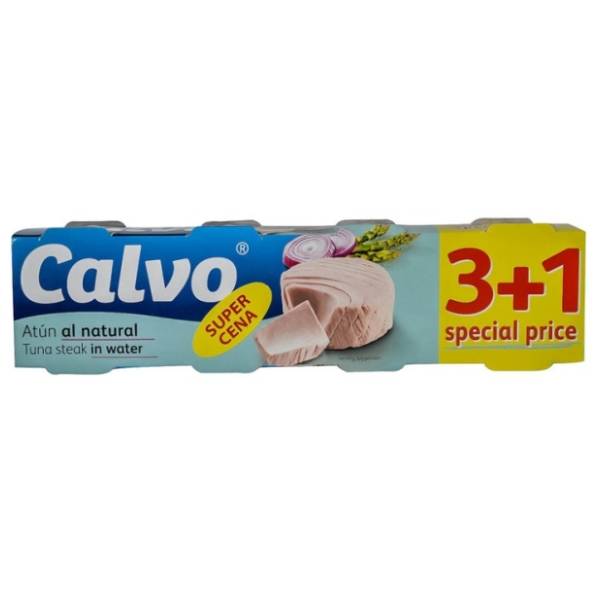 Tunjevina CALVO u sopstvenom soku 4x80g