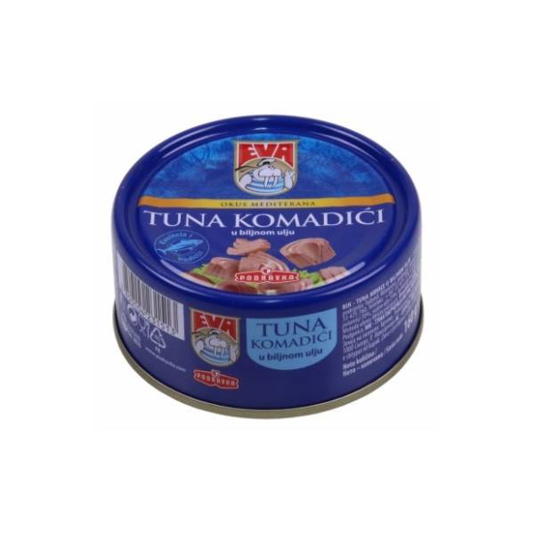Tunjevina EVA komadići 160g