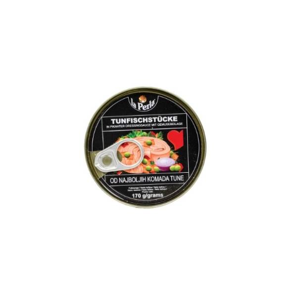 Tunjevina LA PERLA komadi povrće 170g